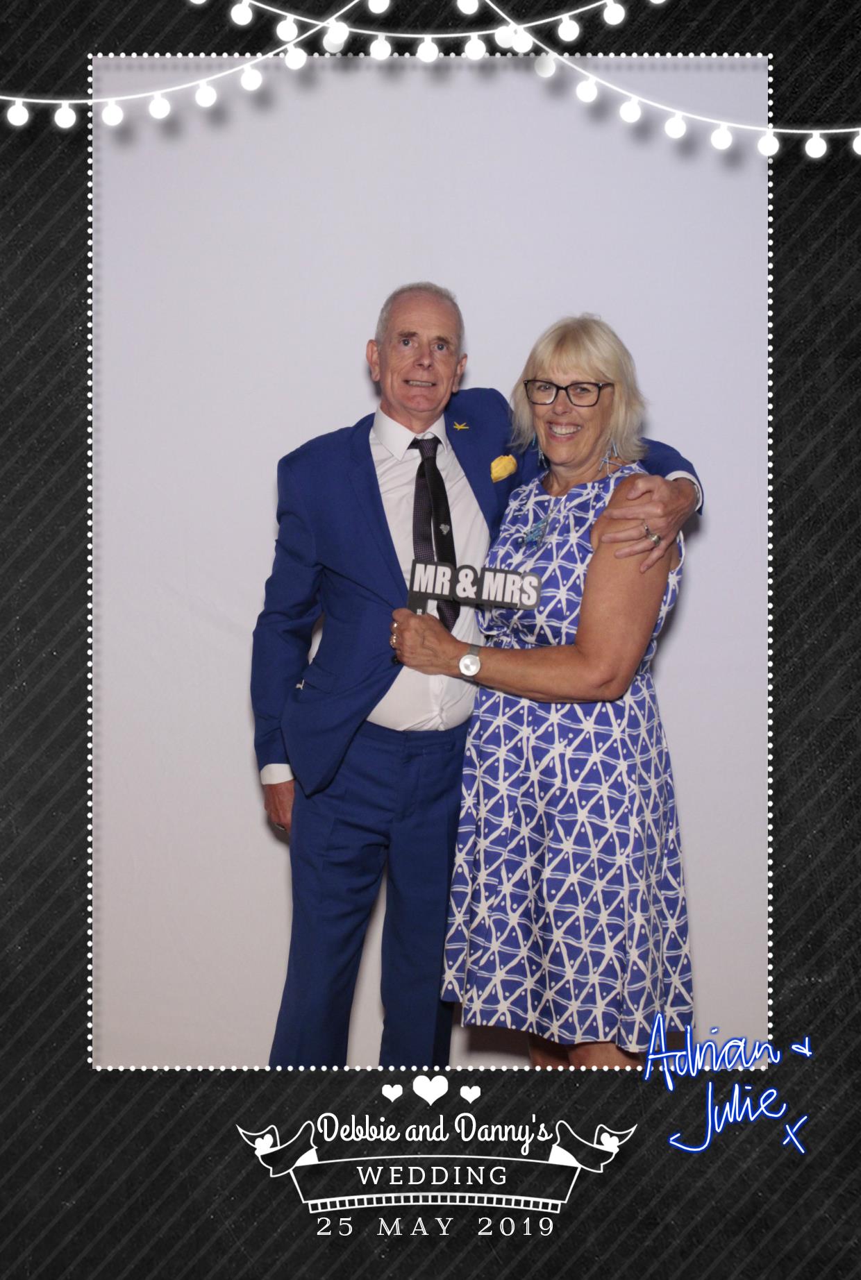 Debbie & Danny's Wedding | View more photos from the event at gallery.myphotoboothexperience.co.uk/u/MyPhotoBoothExperienceLtd/Debbie-Dannys-Wedding